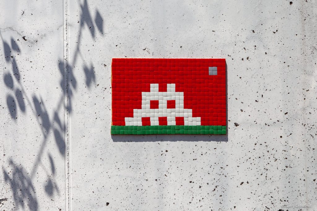 Space Invaders Aristide Briand Antibes 2021