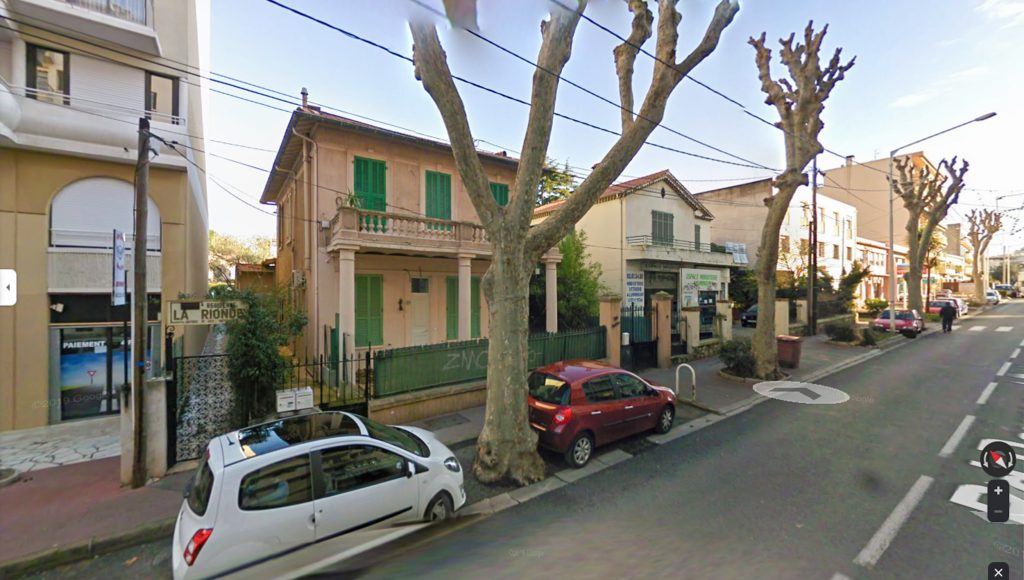 68 boulevard Poincaré 06160 Antibes Juan les Pins 2023 google streetview 2019